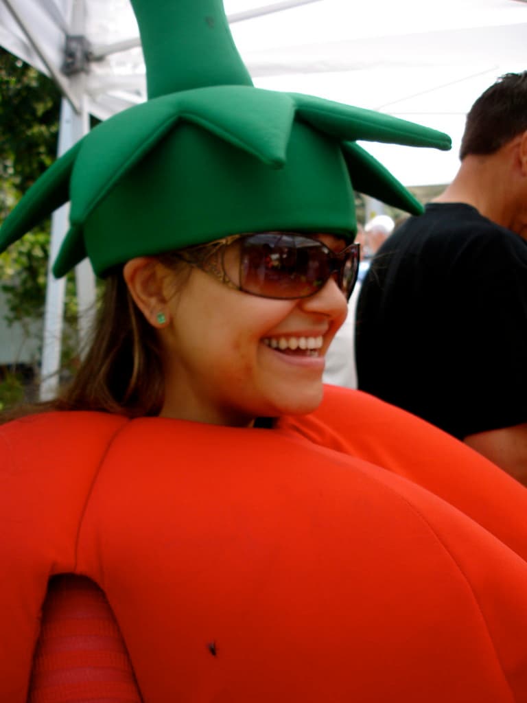 The Woodland Farmers Market on Main Street