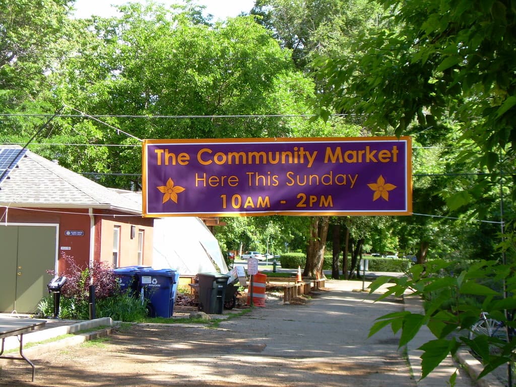 The Community Market at Naropa