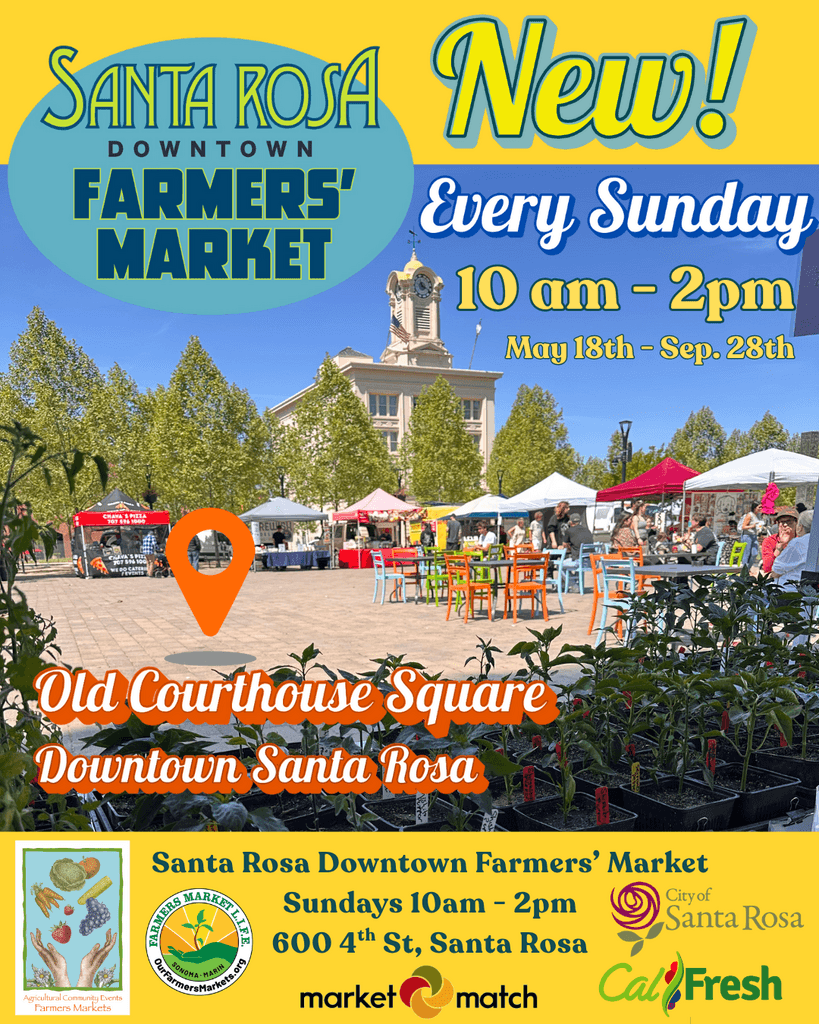 Santa Rosa Downtown Farmers' Market at Courthouse Square