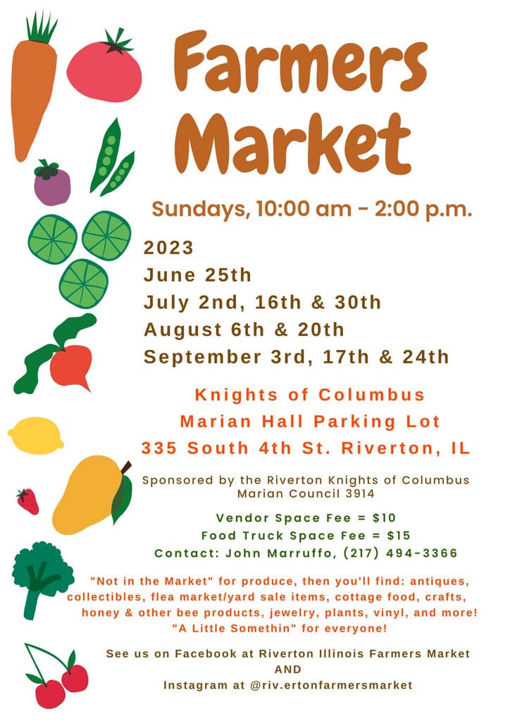 Riverton Illinois Farmers Market