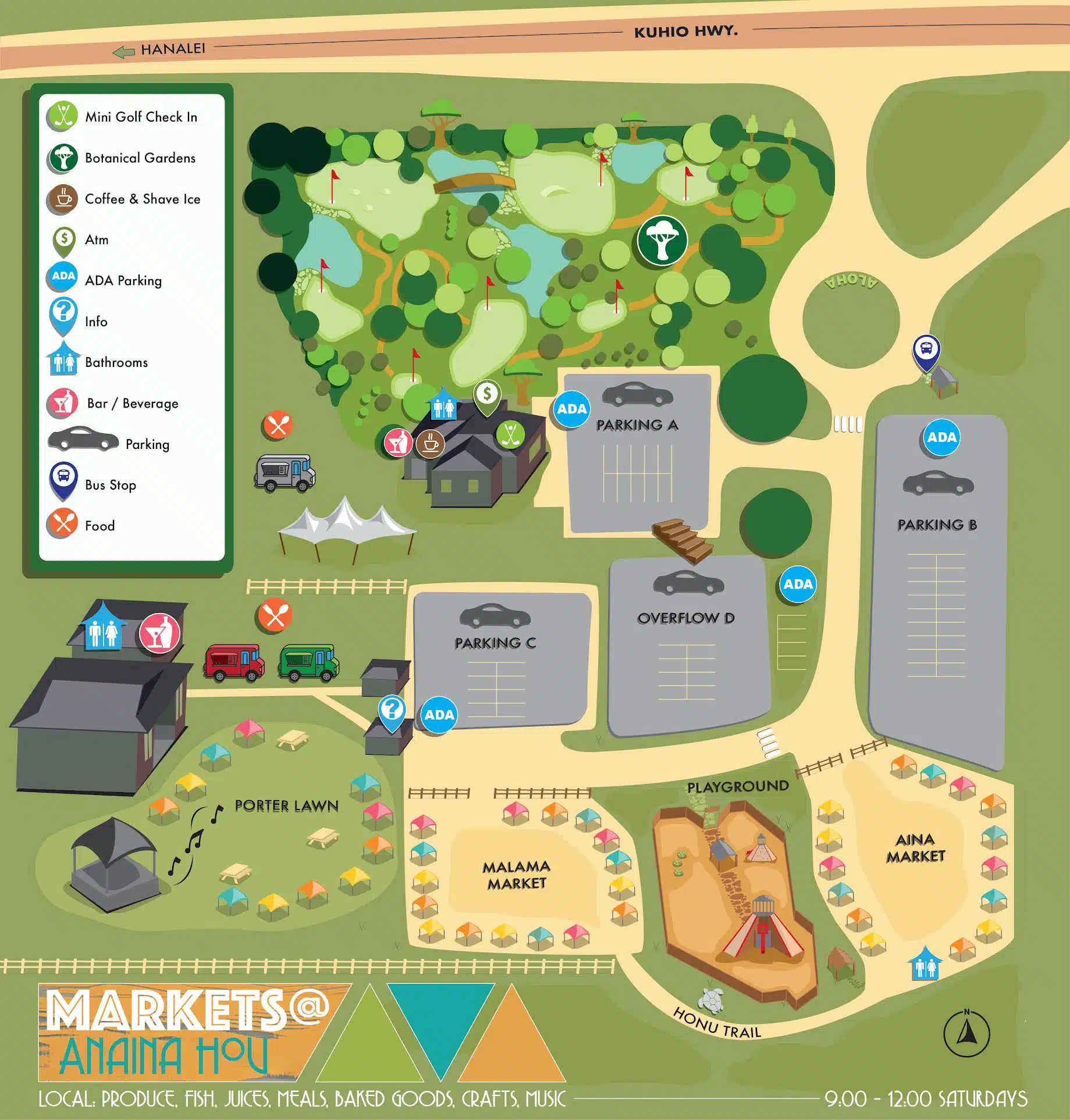 Anaina Hou Farmers Market Saturday AM