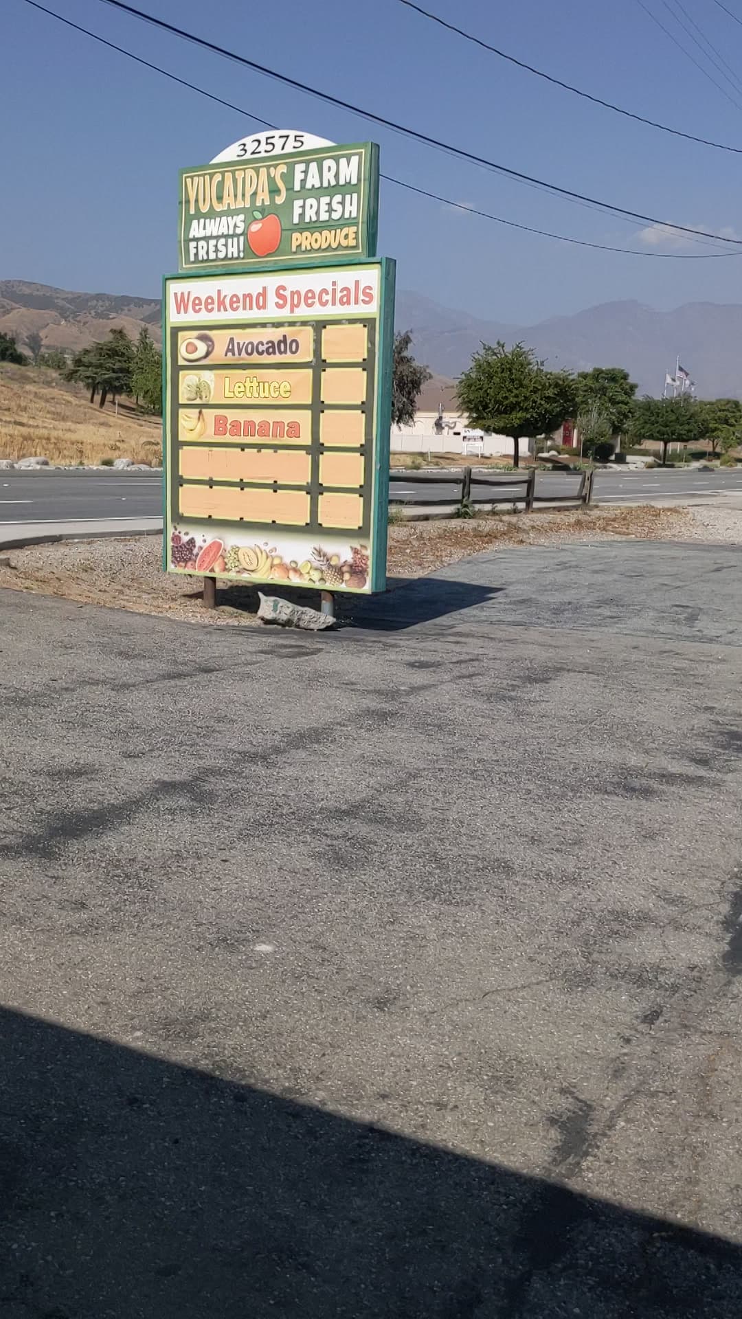 Yucaipa's Farm Fresh Produce